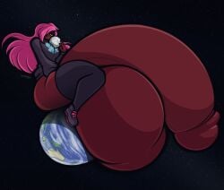 ash_(gemrazzled) balls breasts gemrazzled hyper_balls hyper_genitalia hyper_penis macro penis planetary_macro
