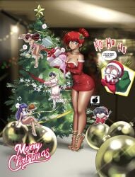 akane tendo from christmas by linkartoon