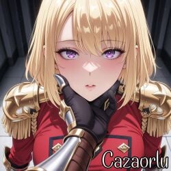 cha hae in from solo leveling by cazaorlu