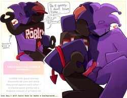 bite gay guest_666_(hjd) hello_john_doe hello_john_doe_(hjd) noli_(hjd) roblox roblox_myth robloxian self_upload tagme