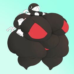 chain chomp from mario (series) by squidsquidge