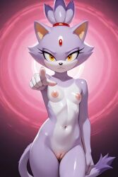 blaze the cat from sonic (series)