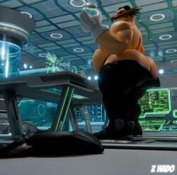 dr. eggman from sonic (series) by z hado