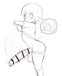 aioi yuuko from nichijou by mad mex