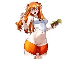 asuka langley sohryu from hooters by makaphin