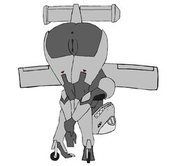 a-10_warthog aeromorph amogus anus ass female living_aircraft living_machine looking_at_viewer presenting presenting_hindquarters pussy solo