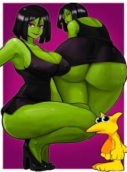 game over gruntilda from banjo-kazooie by pepperoni ravioli