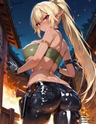 cloe (kuroinu) from kuroinu ~kedakaki seijo wa hakudaku ni somaru~ by olgaaiart