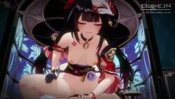 1boy 3d absurdres animated blush bouncing_breasts breasts breasts_out cbx-cjw cum erection female foot_focus honkai:_star_rail koikatsu legs_apart male moaning moaning_in_pleasure nipples oral_sex penis penis_in_pussy pov pubic_hair sex sound sparkle_(honkai:_star_rail) spread_legs straight tagme thighs unseen_male_face vagina vaginal_penetration vaginal_sex video