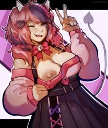 ironmouse from indie virtual youtuber by fluffydango