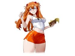 asuka langley sohryu from hooters by makaphin