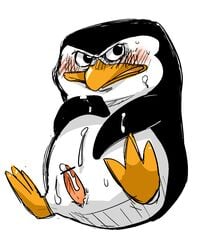 blush censored doneru dreamworks erection furry furry_only madagascar_(series) male male_only penguin penis skipper solo the_penguins_of_madagascar