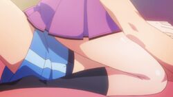 animated buttjob clothing female grinding kanda_sorata outercourse rubbing sakura-sou_no_pet_na_kanojo shiina_mashiro shorts skirt