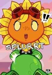 accurate_art_style cum cum_in_pussy cum_inside cumflation female green_body inflation male male_pov pentacle_(artist) plant plants_vs_zombies plants_vs_zombies:_heroes pov solar_flare_(pvz) stomach_bulge sunflower sunflower_(pvz) vaginal_penetration