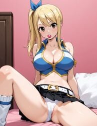 ai_generated fairy_tail lucy_heartfilia panties posing
