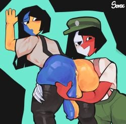 1dickgirl 1girls anus ass big_ass big_penis big_thighs black_hair bottomless breasts butt clothed clothing dickgirl dream_bbq ena ena_(dream_bbq) ena_(series) female futa_sans_pussy futanari gigantic_ass gigantic_thighs huge_ass huge_thighs humanoid humanoid_penis intersex long_hair partially_clothed penis short_hair skindentation sovac tagme thick_ass thick_thighs thighhighs thighs