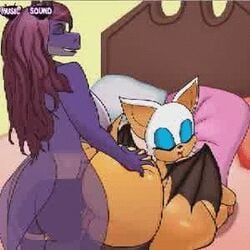 rouge the bat from sega by purplemantis
