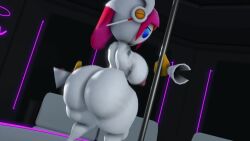 1girls ass completely_nude completely_nude_female female female_only huge_ass ironhawk kirby_(series) kirby_planet_robobot naked naked_female nude nude_female solo solo_female susie_(kirby) tagme twerking video