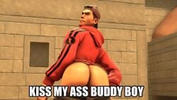 1boy angry_face balls devious_archangel funny gay huge_ass huge_balls male meme pants_down pants_pulled_down scout scout_(team_fortress_2) scoutcest sfm team_fortress_2 tf2