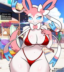 eeveelution from nintendo by evaacii