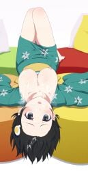 araragi_tsukihi bakemonogatari big_breasts covered_in_cum cum cum_on_breasts cum_on_face cum_on_forehead cum_on_hair exposed_breasts grey_eyes hair_ornament kimono knees_together large_breasts laying_down laying_on_back looking_at_viewer lots_of_cum monogatari_(series) na-suke open_mouth partially_clothed steamy_breath teen teen_girl teenage_girl teenager yukata