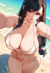 tifa lockhart from final fantasy by hellblueboy4