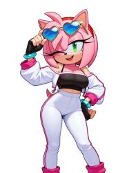 amy rose from sonic (series)