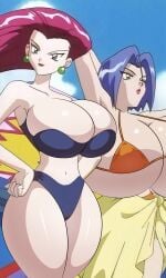 1boy 1girl1boy 1girls big_breasts boy_boobs boy_tits breast_focus breasts breasts_bigger_than_head bust busty busty_boy busty_female edit edited evedeve female huge_boobs huge_breasts james_(pokemon) jessie_(pokemon) male massive_boobs massive_breasts moobs moobs_bigger_than_head pokemon screenshot_edit team_rocket