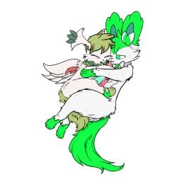 1:1 absurd_res alpha_channel big_penis bodily_fluids cuddling duo eeveelution feral fluffy frottage fur generation_4_pokemon generation_6_pokemon genital_fluids genitals hi_res huge_cock keiikaii leaking_precum legendary_pokemon male male/male nintendo penile penis penises_touching pokemon pokemon_(species) precum sex shaymin sylveon white_body white_fur