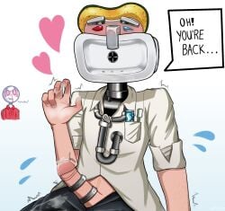 cock_ring cum_drip cumshot date_everything jerkingoff martin_applegate masturbation object_head penis sinclaire_(date_everything) sink stroking_cock