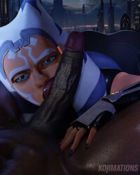 1boy 1girls 3d ahsoka_tano alien alien/human alien_girl alien_humanoid big_penis blue_eyes cfnm clothed clothed_female clothed_female_nude_male cock completely_nude completely_nude_male dark-skinned_male dark_skin disney duo erect_penis erection fellatio female huge_cock human humanoid interspecies kissing_penis kojimations lips lips_on_penis long_fingernails long_nails looking_at_partner looking_at_viewer lucasfilm male male/female male_pov nude nude_male orange-skinned_female orange_skin partial_male penis pov pov_eye_contact star_wars star_wars:_the_clone_wars togruta watermark