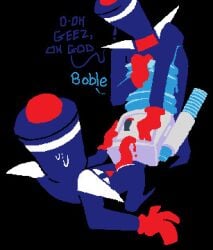 deltarune deltarune_chapter_3 objectophilia tentacle_dick tentadick threesome water_cooler water_cooler_(deltarune) zapper_(deltarune)