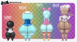brusha (dandy's world) from dandy's world by patatero69