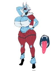 1girls big_ass big_breasts boob_window breasts child_bearing_hips cleavage enormous_breasts facepaint female female_only giant_breasts gigantic_breasts horn horns hourglass_figure huge_breasts hyper_breasts large_ass large_breasts massive_breasts monster monster_girl mouth_open oc ogre ogre_girl oni original_character shinhyunxi thick_thighs thighs thunder_thighs tongue_out venus_body voluptuous voluptuous_female wide_hips