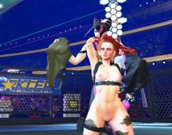2girls 3d assisted_exposure audience barefoot blush blushing cammy_white clothed_female clothed_female_nude_female completely_naked completely_nude_female embarrassed embarrassed_nude_female enf exhibitionism female female_focus forced_exposure humiliation juri_han naked naked_female nude nude_female only_one_naked part_of_a_series part_of_a_set public public_exposure public_nudity restrained street_fighter street_fighter_6 yuri zstrat