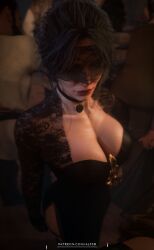 yennefer from cd projekt red by alf3d