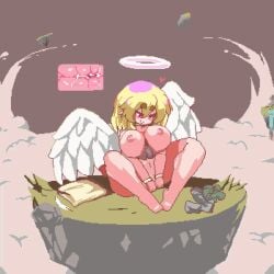 1boy 1boy1girl 1girl1boy 1girls 2d angel angel_girl angel_wings animated animated_gif aoihitsuji background big_breasts blonde_hair bracelet bracelets breast_smother breast_squeeze breasts breasts_squeezed_together caressing cleavage closed_eyes closed_mouth clothes clothes_on_floor clothes_removed clouds cum cum_in_pussy cum_inside cute deep_penetration dialogue dominant dominant_female enjoying enjoying_sex face_between_breasts face_in_breasts faceless_character faceless_male female female_penetrated floating_island gif grass gray_hair halo hand_on_head hands_on_another's_head happy happy_female happy_sub head_between_breasts heart heart_symbol hearts_around_head hi_res highres holding holding_head holding_partner hug huge_breasts hugging_partner intense_orgasm intercourse island larger_female laughing legs_apart legs_spread looking_at_partner looking_down looking_down_at_partner male male/female male_moaning male_penetrating_female mature_female milf mini_giantess monster_girl nipples no_sound nude nude_female nude_male orgasm original original_character original_characters outdoors outside outside_sex penetration penis penis_in_pussy pixel_animation pixel_art questionable_consent red_eyes sex shorter_male size_difference sky smaller_male smile smiling smothering submissive submissive_human submissive_male tagme taller_female thick_thighs thighs vagina vaginal_sex waterfall wholesome x-ray x-ray_view