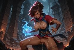 1girls ai_generated angry ass battle child_bearing_hips cum cum_in_pussy cum_inside curvaceous curvaceous_ass curvaceous_body curvaceous_female curvaceous_figure curvaceous_hips curvaceous_thighs curvy curvy_body curvy_female curvy_figure curvy_hips curvy_thighs female female_focus game jorenzone league_of_legends magic magical_girl naked naked_female nude nude_female taliyah thick thick_hips thick_legs waifu wallpaper