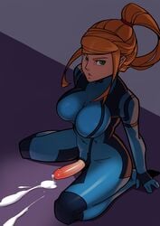 samus aran from metroid by splashbrush