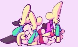 2022 ahoge anal anal_penetration animal_humanoid animated anthro anthro_penetrating anthro_penetrating_humanoid balls big_balls big_breasts big_penis bitwily black_clothing black_hair black_legwear black_thigh_highs blonde_hair blush bottomless bottomless_male breast_play breasts cat_humanoid clone clothed clothing deep_throat facial_tuft felid felid_humanoid feline feline_humanoid foreskin fur gangbang genitals glans green_clothing green_sweater green_topwear group group_sex gynomorph gynomorph/male gynomorph_penetrated hair huge_balls huge_penis humanoid humanoid_genitalia humanoid_on_anthro humanoid_penetrated humanoid_penis hyper hyper_genitalia hyper_penis intersex intersex/male intersex_penetrated irrumatio kneeling lagomorph larger_gynomorph larger_intersex legwear loop male male_penetrating male_penetrating_gynomorph male_penetrating_intersex mammal mammal_humanoid oral oral_penetration orange_eyes penetration penile penile_penetration penis penis_in_ass penis_in_mouth pink_background pink_hair red_clothing red_glans red_topwear retracting_foreskin seamless_loop sex simple_background size_difference smaller_male standing sweater tail tan_body tan_penis thigh_highs thrusting titfuck topwear tuft wily_(bitwily) yellow_balls yellow_body yellow_fur yellow_penis