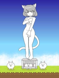 neneko from the battle cats by mr wings