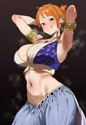 nami (one piece) from arabasta saga by goblinharem