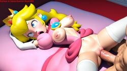 3d ai ai_art ai_generated azure993 breasts female female_focus girl mario_(series) missionary_position princess_peach uncensored