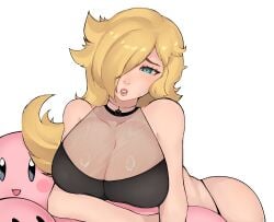 kirby from super mario bros. by hommysuki