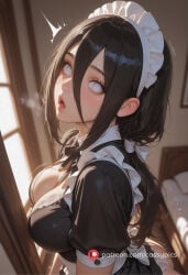 1girl 1girls ai_generated beautiful black_hair blush booty boruto:_naruto_next_generations busty cassypics cleavage curvy cute erotic fanart female fit fit_body fit_female hair_between_eyes hanabi_hyuuga high_quality highres hot hourglass_figure hyuuga_hanabi kunoichi long_eyelashes maid maid_headdress maid_outfit maid_uniform mind_break naked naruto_(series) navel nude parted_lips patreon puffy_lips puffy_nipples round_ass round_breasts round_butt sexy slim_waist stomach surprised thick thick_ass thick_legs thick_thighs waifu wet wet_body white_eyes wide_hips