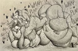 2025 2d a1uvion character_request traditional_media_(artwork)