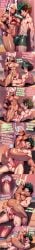 1boy 1girls abd abs ai_generated balls bare_arms bare_breasts bare_legs bare_shoulders bare_thighs beach big_balls big_breasts big_penis bikini bikini_bottom bikini_top blush cocky69 color comic_strip cum cum_in_pussy cum_inside cumming cumming_while_penetrating english_text female fit_female hi_res huge_cock izuku_midoriya large_breasts looking_at_another male male/female massive_penis miruko muscles muscular muscular_female muscular_male my_hero_academia nipples nude nude_female nude_male pussy rumi_usagiyama sand sea sex smug smug_face text thick_thighs
