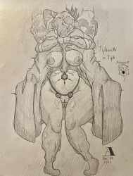 2023 2d a1uvion character_request traditional_media_(artwork)