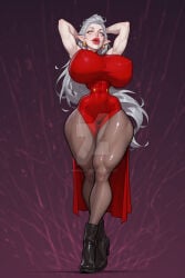 1girls ai_generated ass ass_bigger_than_head bewitching_thighs big_ass big_breasts big_thighs breasts breasts_bigger_than_head bubble_ass bubble_butt curvaceous curvy curvy_figure digital_media_(artwork) disney dumptruck_ass dumptruck_butt eda_clawthorne female hips hourglass_figure huge_ass huge_breasts huge_thighs large_ass large_breasts large_thighs legs light-skinned_female light_skin mature mature_female pointy_ears red_lips red_lipstick round_ass slim_waist the_owl_house thick thick_hips thick_legs thick_thighs thighs thighs_bigger_than_head urumcevarts voluptuous waist white_body white_hair white_skin wide_ass wide_hips wide_thighs witch