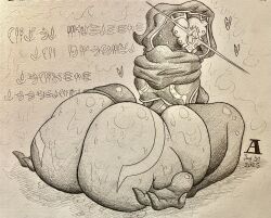 2025 2d a1uvion character_request traditional_media_(artwork)
